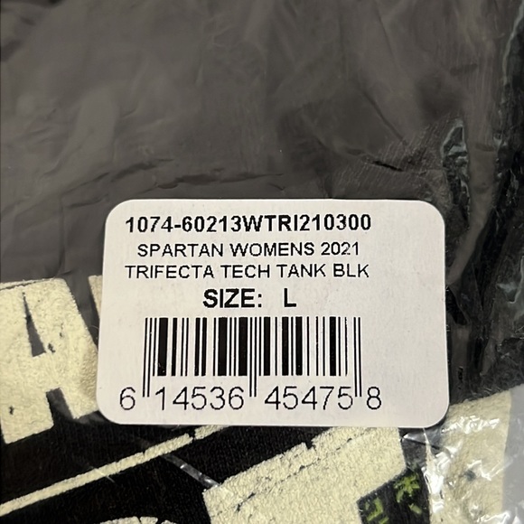 NWT - SPARTAN Women's 2021 TRIFECTA TECH Performance Tank - SIZE LARGE - Picture 8 of 8